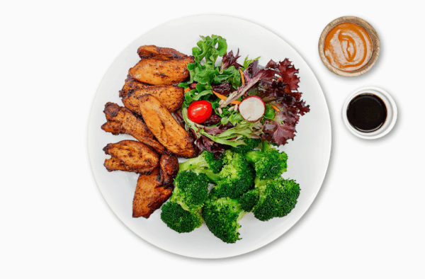 Peri Peri Chicken and Double Greens